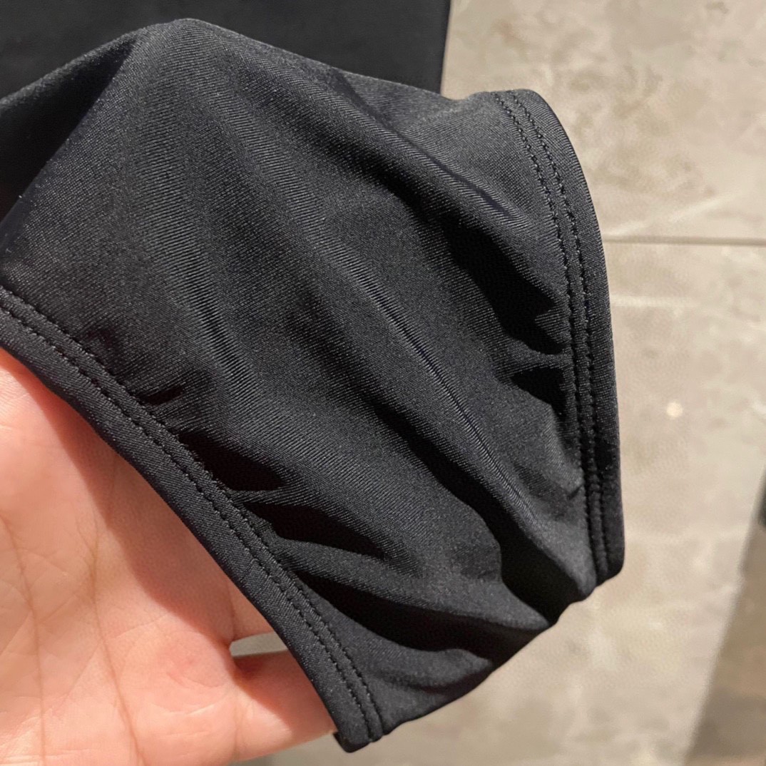 Chnel Rhinestone One-piece Swimsuit