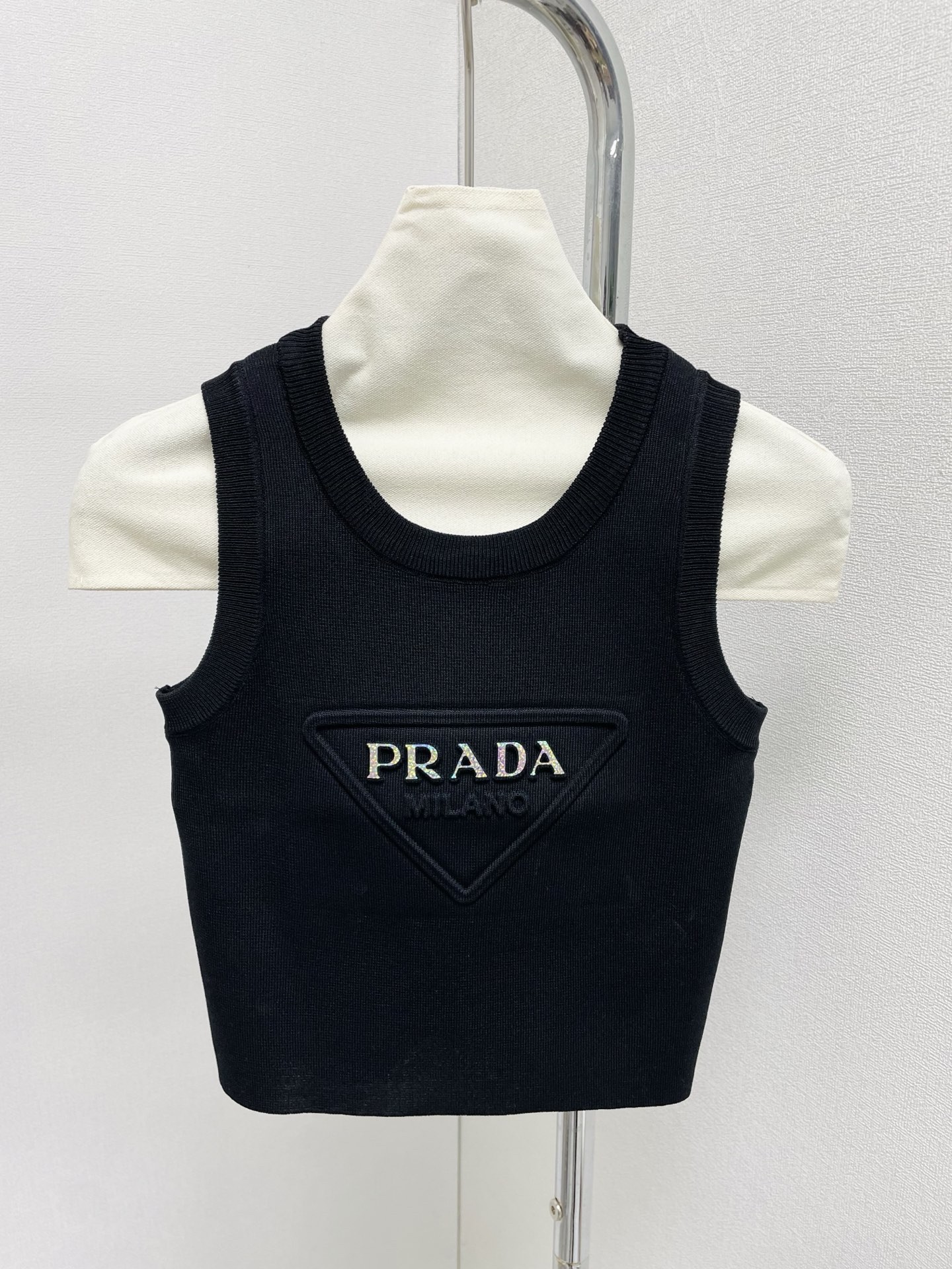 PRAD Stencil Knit Vest