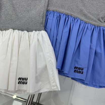 MIU25SS Sheath Patchwork Dress