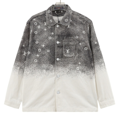 LU Star Rendered Aged Denim Jacket