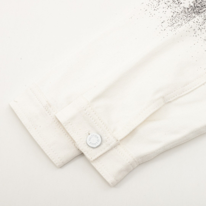 LU Star Rendered Aged Denim Jacket