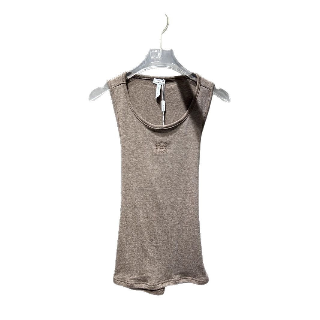 Lew* 25Ss Pre-Spring New Arrival  Rope Knot Logo Tank Top