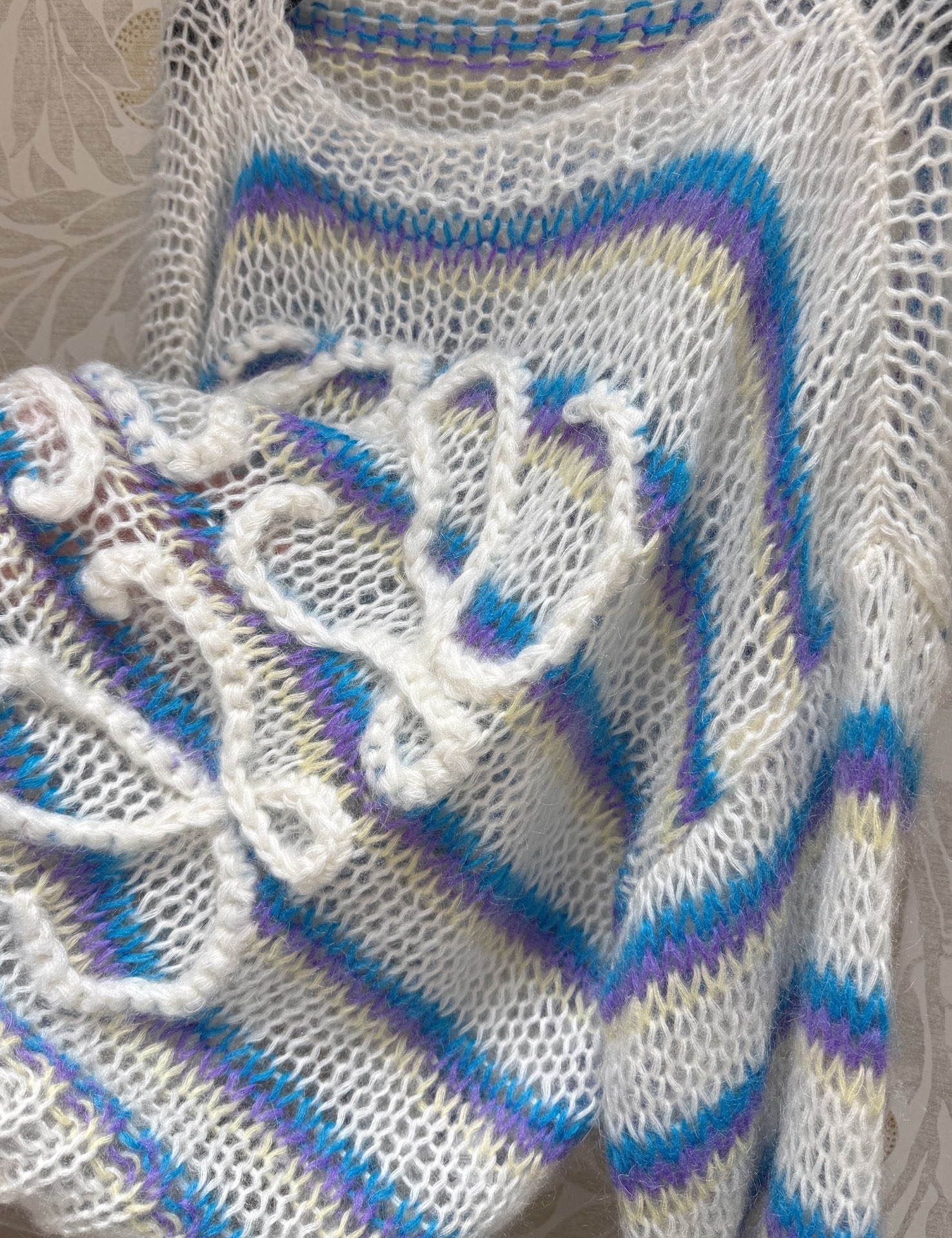 LEW Gradient Mohair Sweater