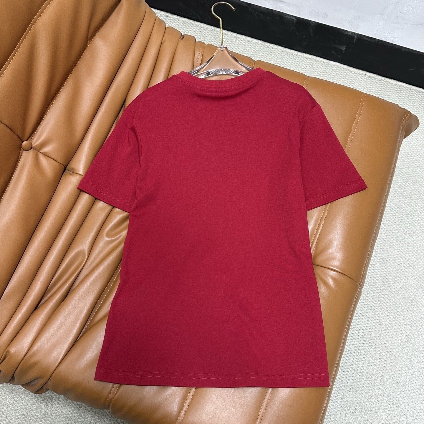 GG Round-Neck Printed Short-Sleeve T-Shirt
