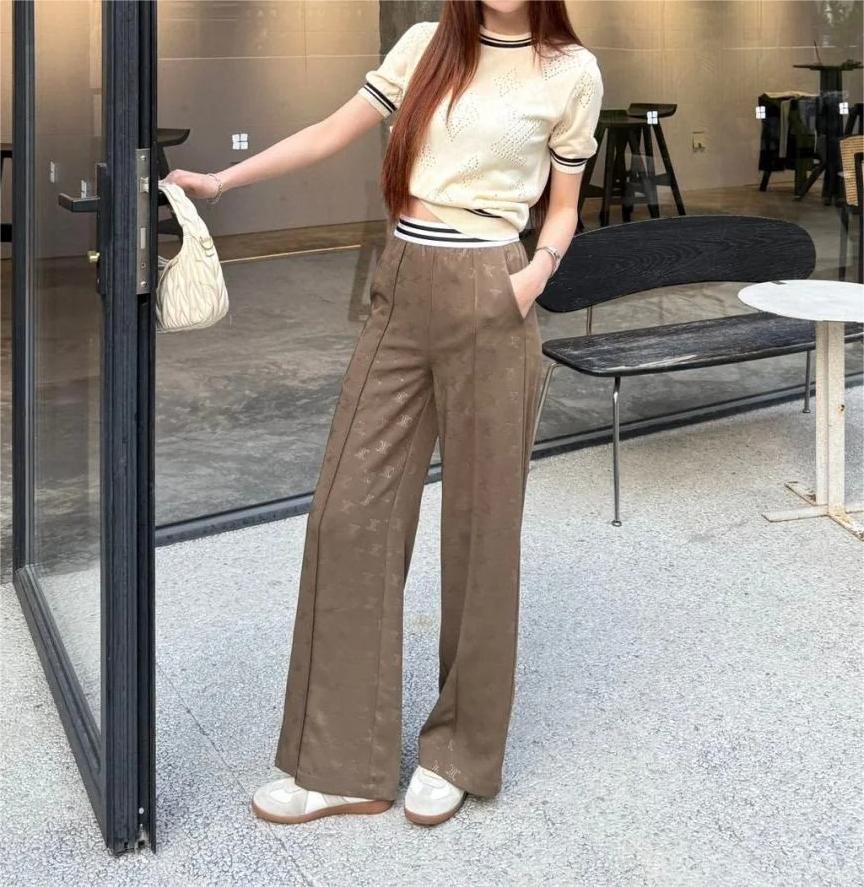 LOUIS VUIT25SS knitted wool short sleeve top