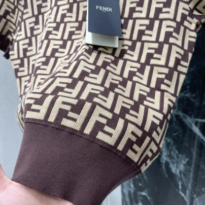 FEND25SS Jacquard Knit Short Sleeve