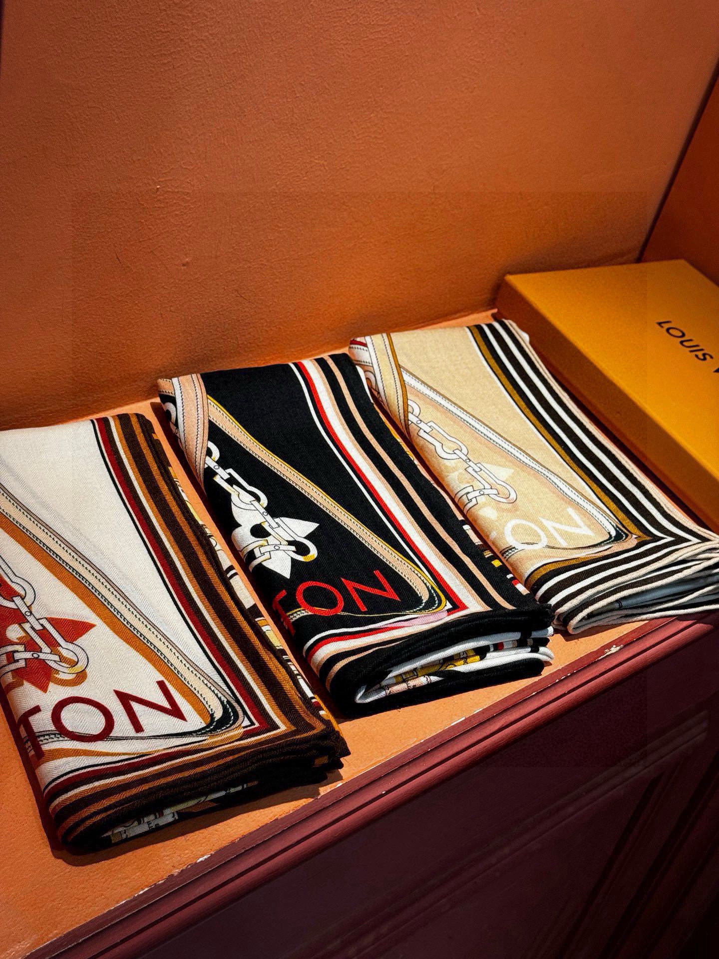 Louis Vuit Velvet Square Scarf