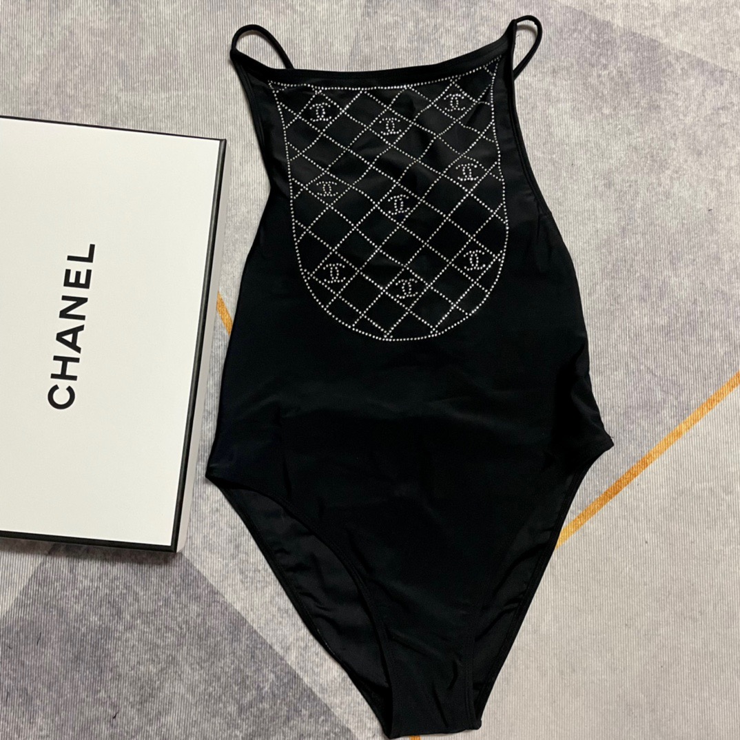CHANE25SS  Diamante One-piece Swimsuit
