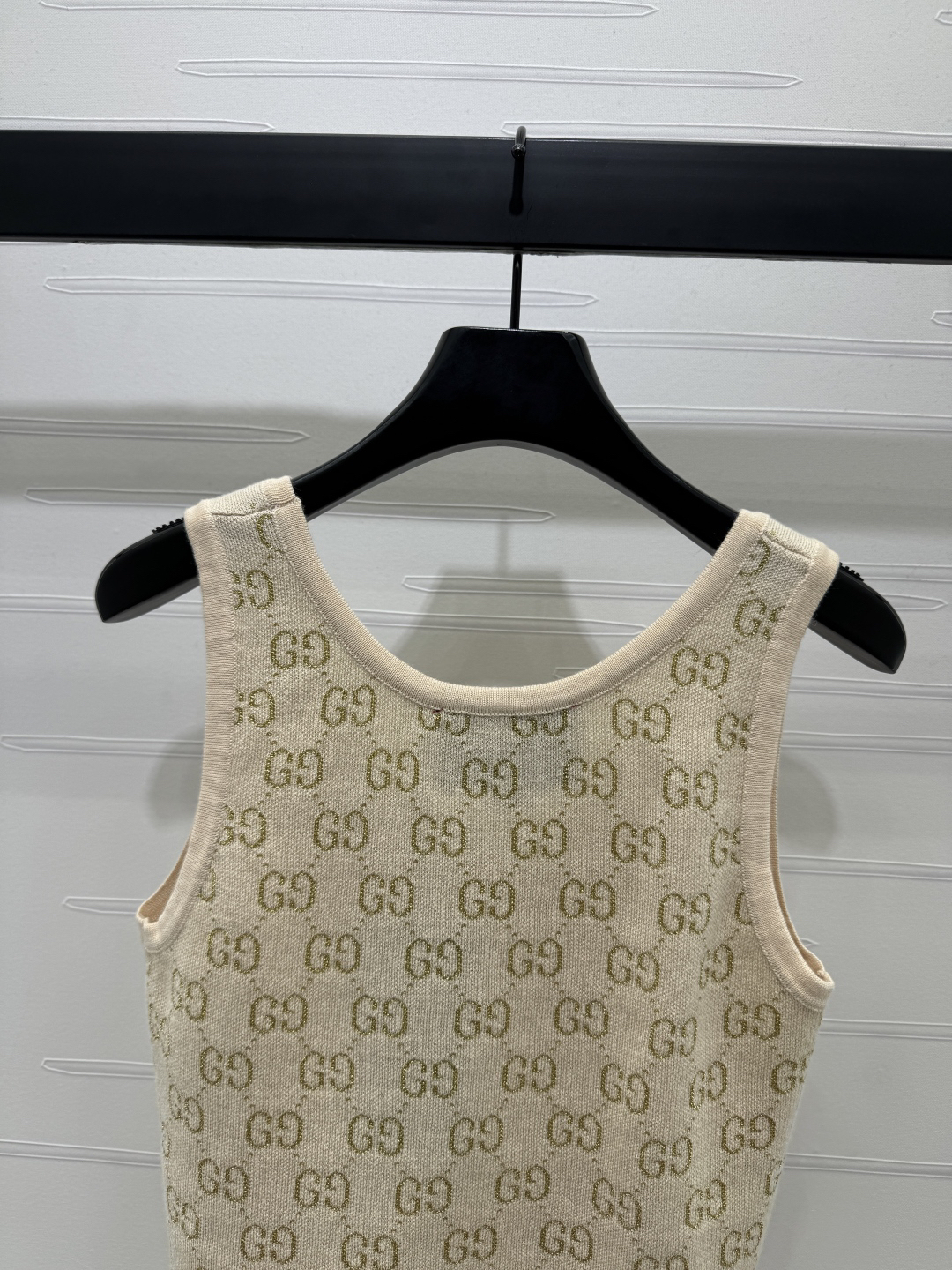 GUCC25SS Jacquard Knit Vest