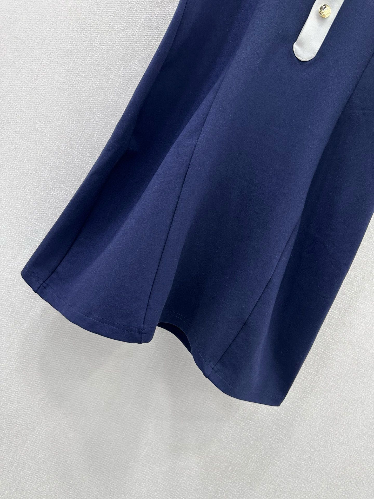 Louis vuit color clashing sleeveless dress