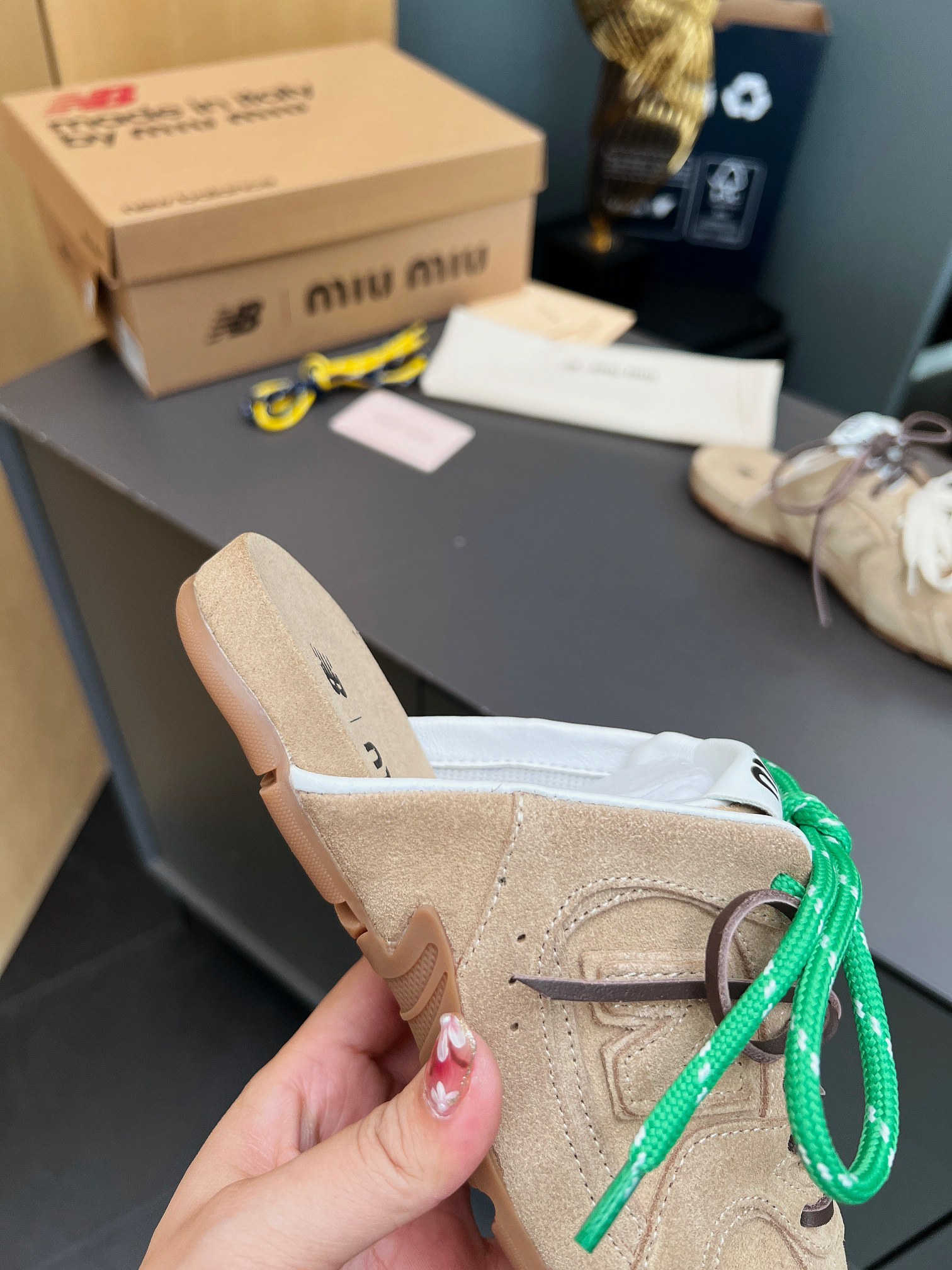 NEW BA x Miu Casual Sneakers