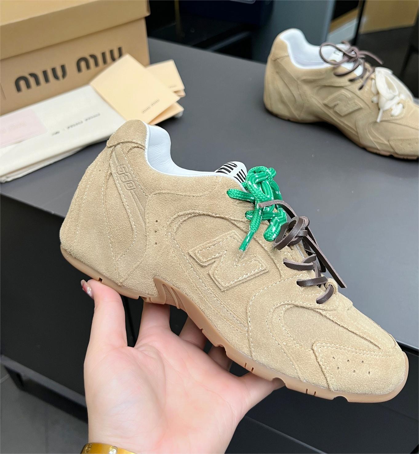 NEW BA x Miu Couple's Sneakers
