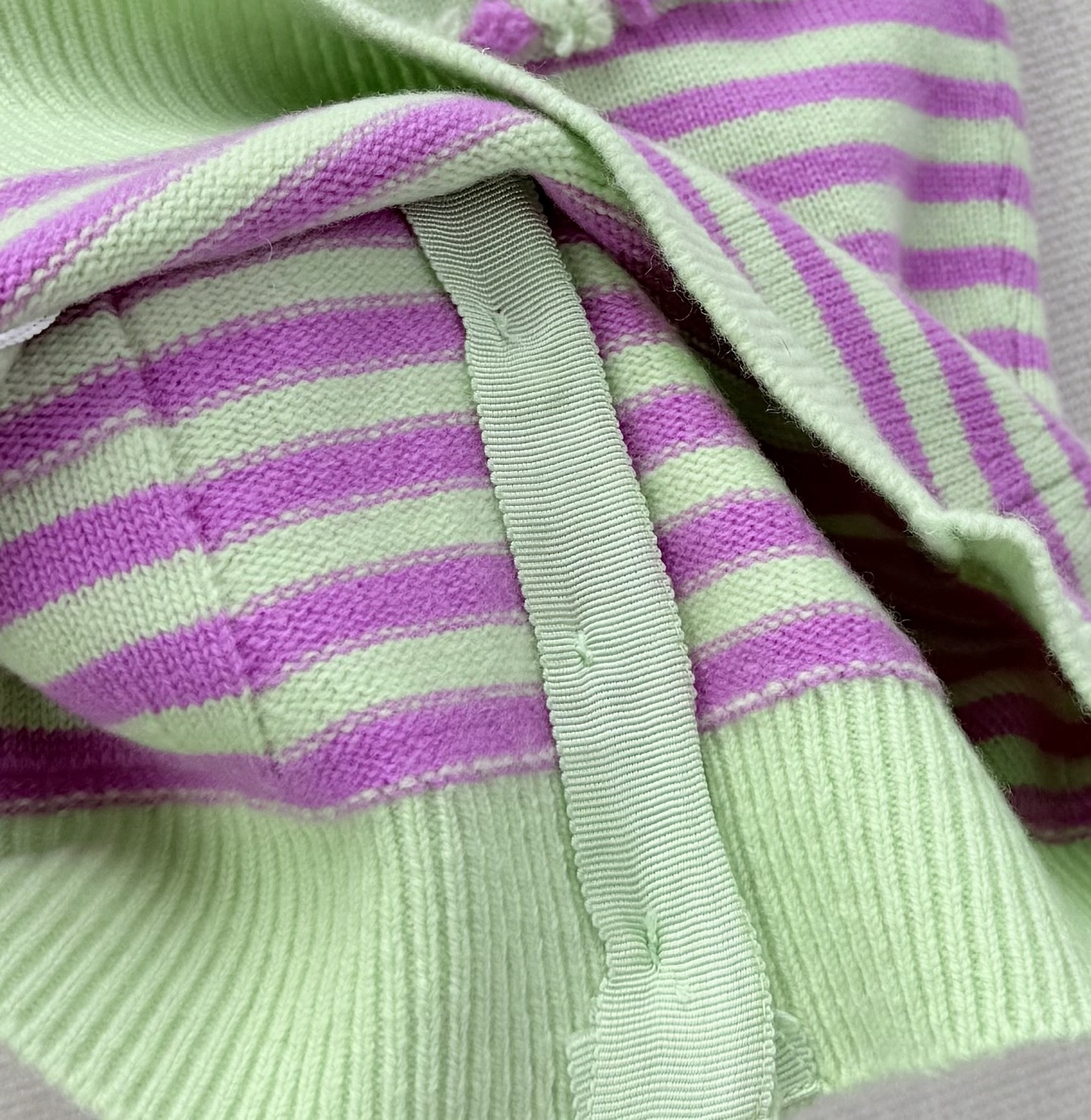 CHANE25SS Striped Bustier