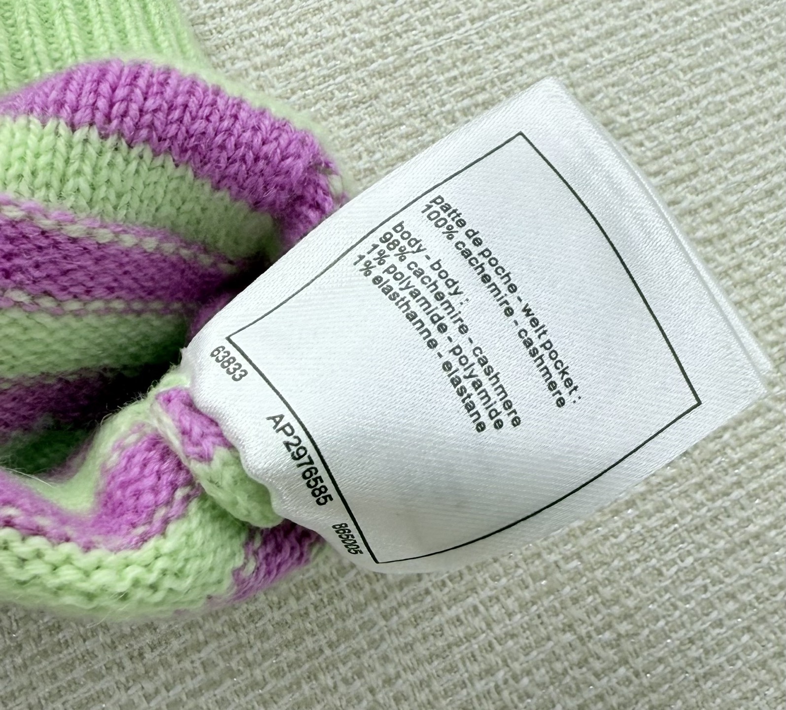 CHANE25SS Striped Bustier