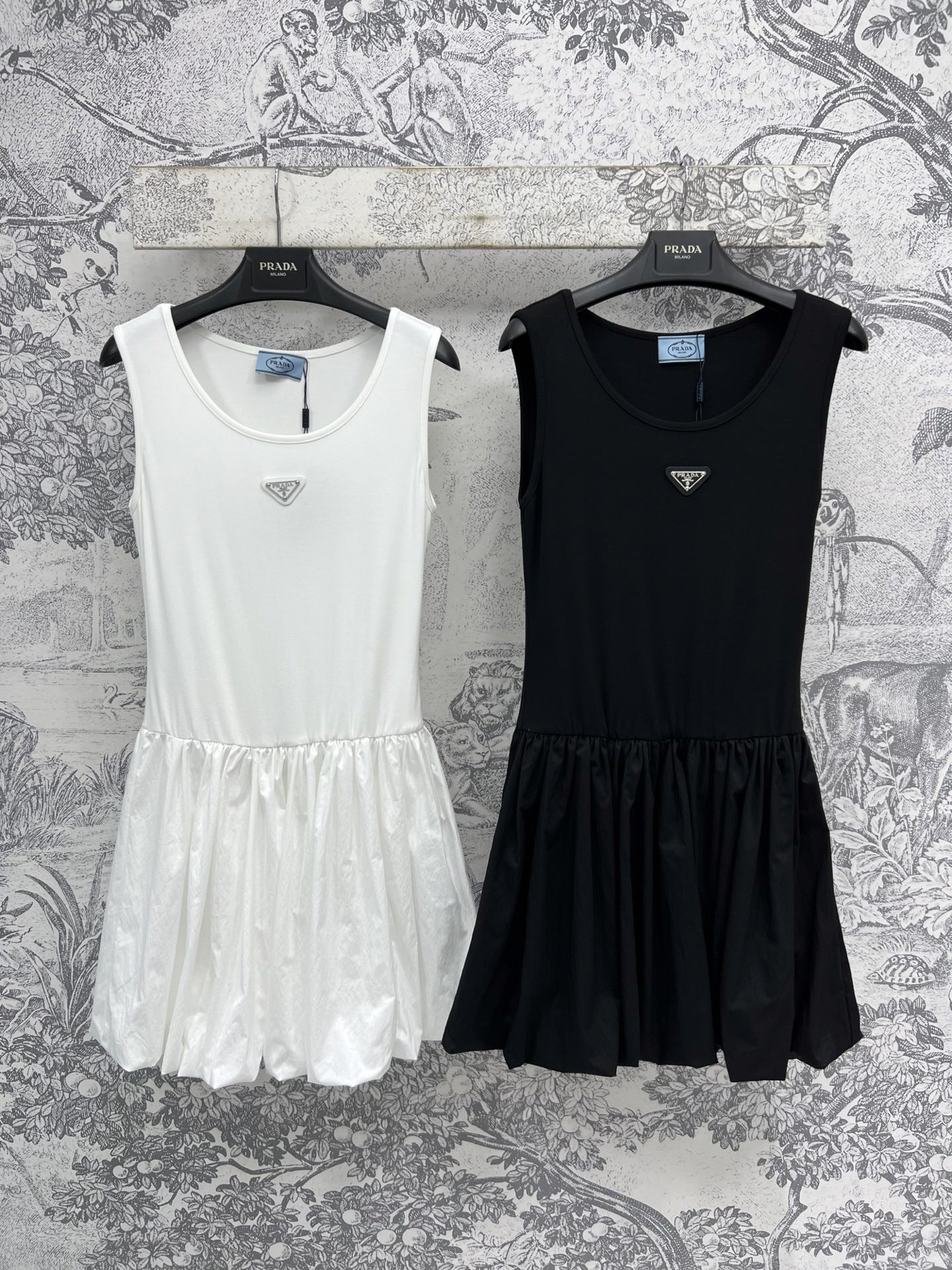 PRAD25SS Vest Patchwork Pod Dress