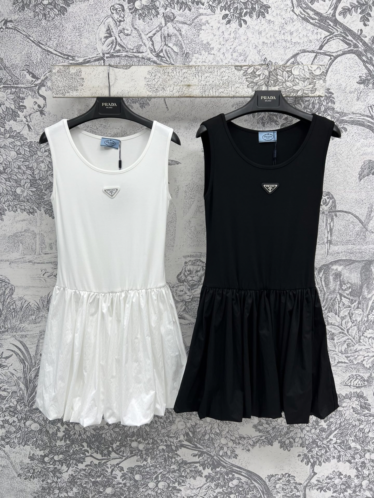 PRAD25SS Vest Patchwork Pod Dress