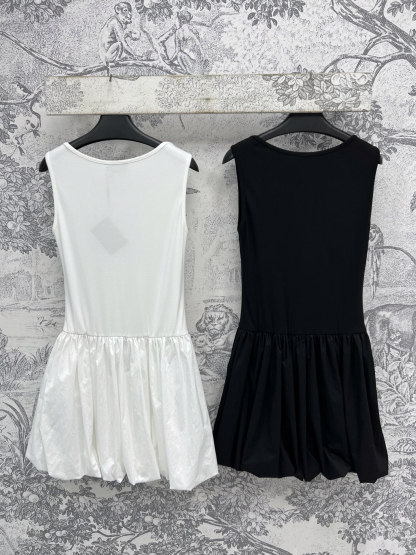 PRAD25SS Vest Patchwork Pod Dress