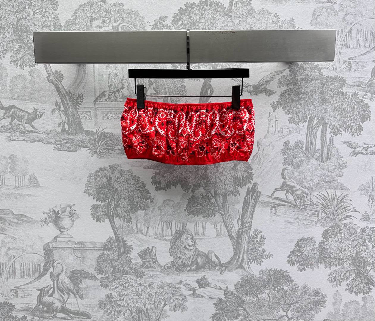 MIU25SS printed bustier