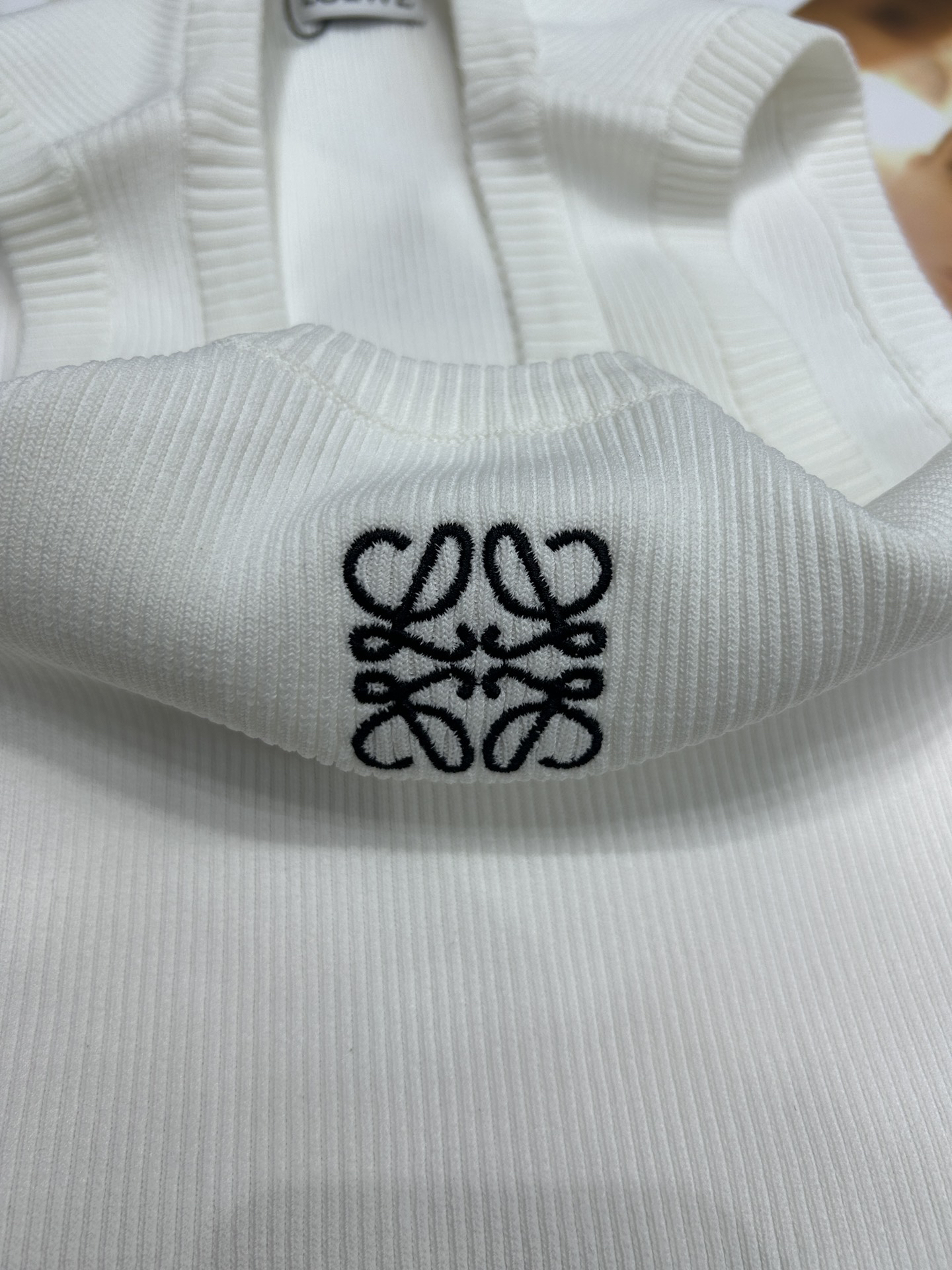 LOE Embroidered Logo Short Tank Top