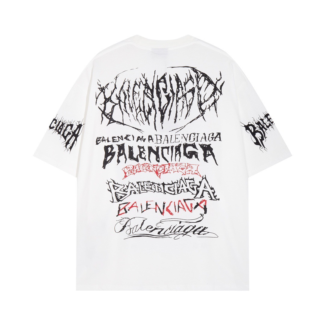 BA Graffiti printed short sleeved shirt