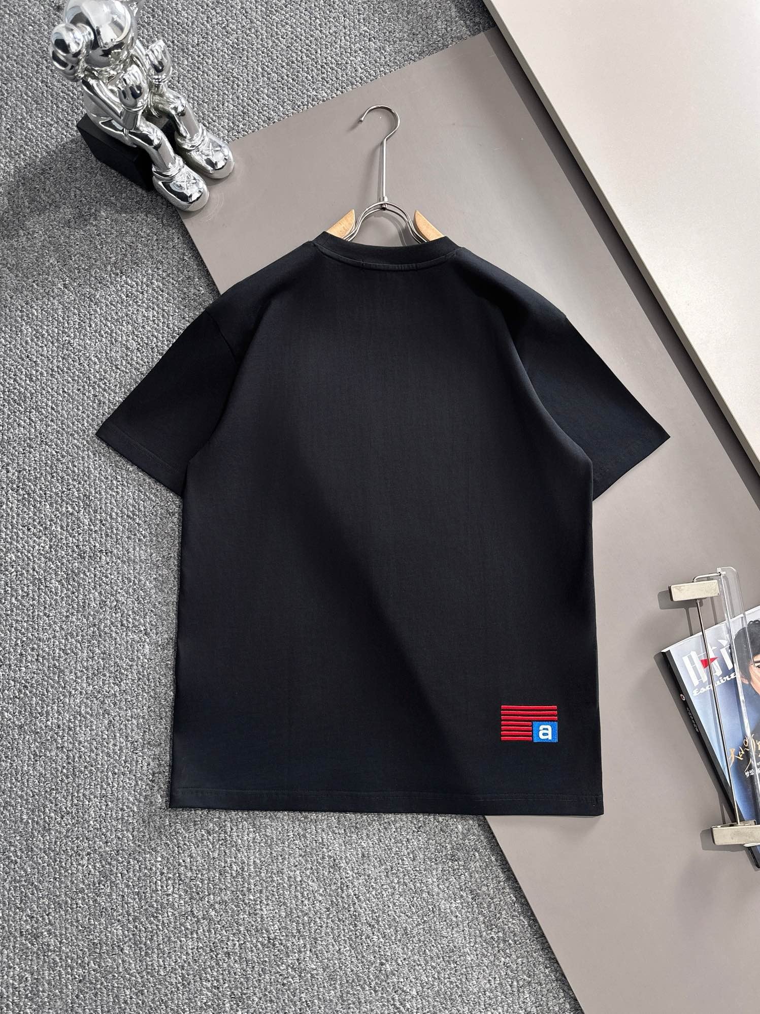 WANG short-sleeved shirt