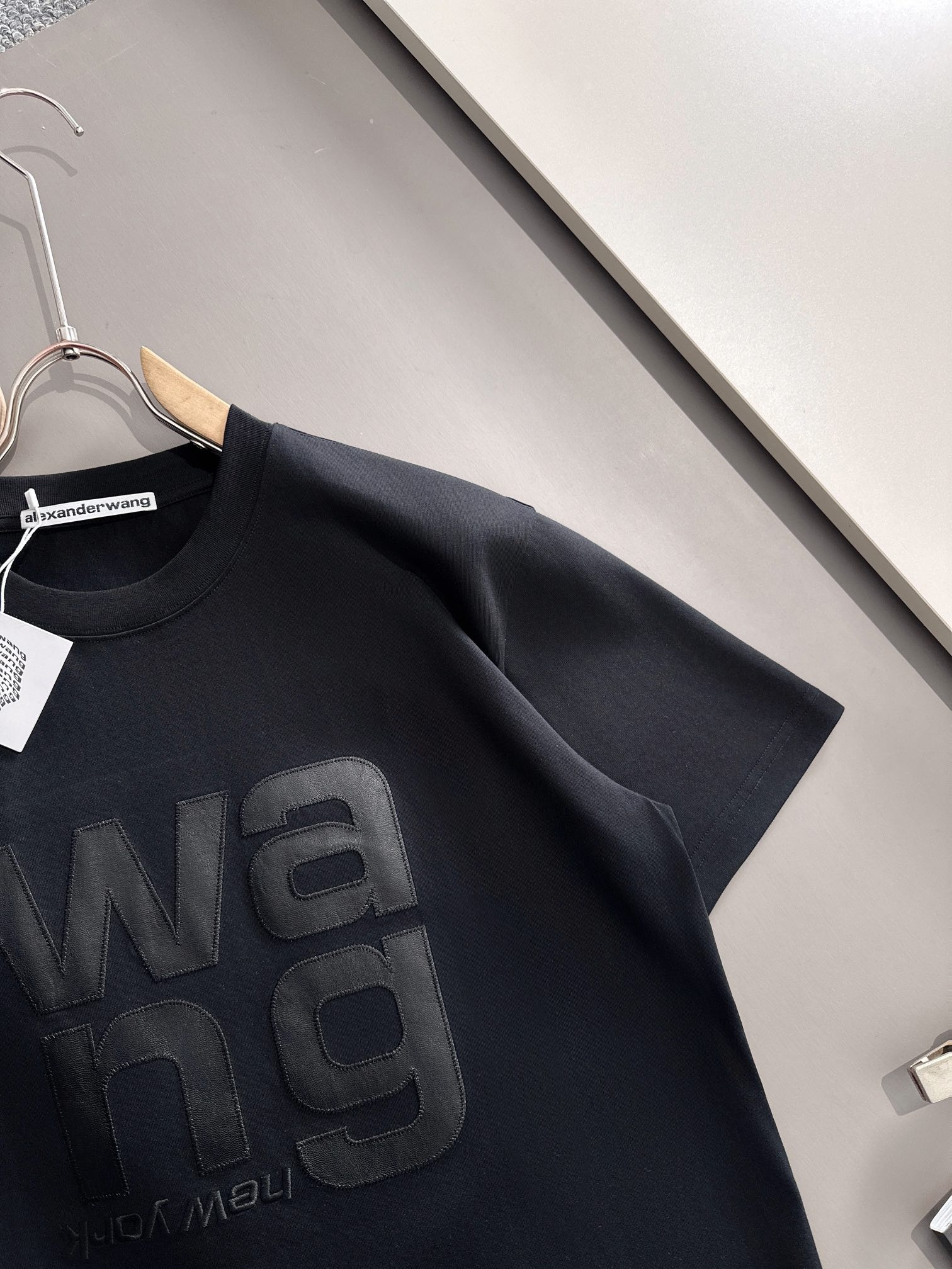 WANG short-sleeved shirt