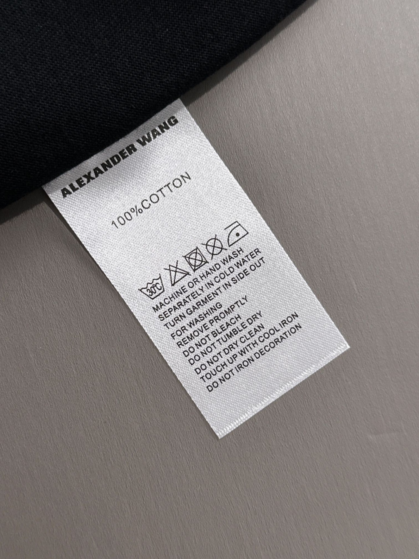 WANG short-sleeved shirt