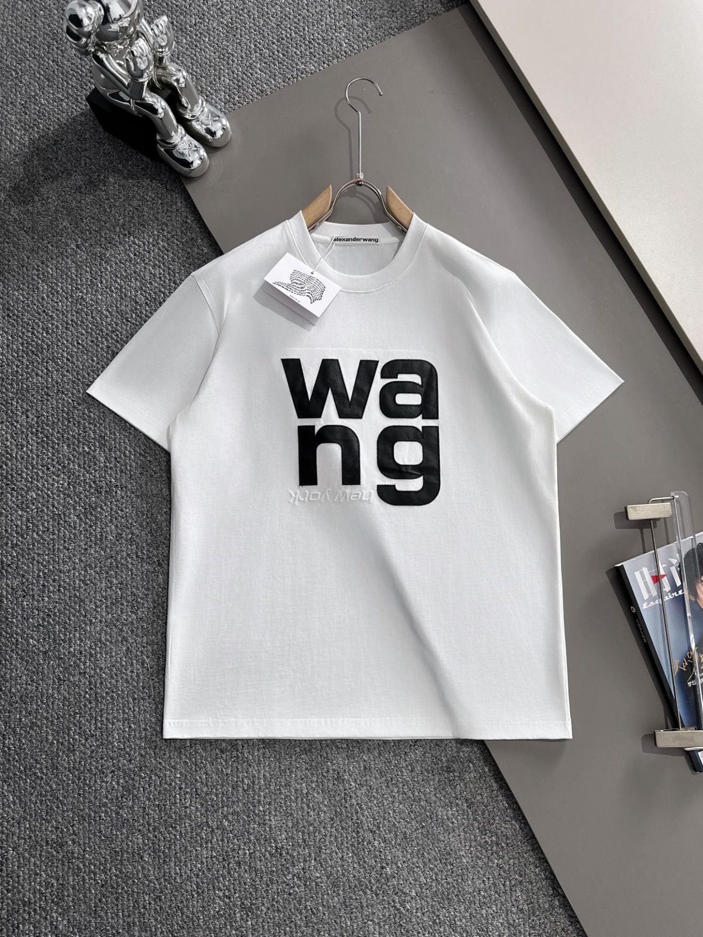 WANG short-sleeved shirt