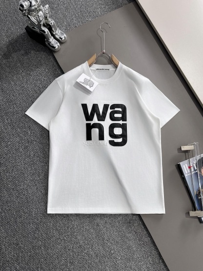 WANG short-sleeved shirt