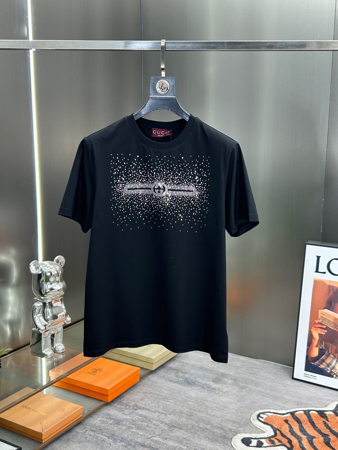 GG Flash Diamond Short Sleeve T-shirt