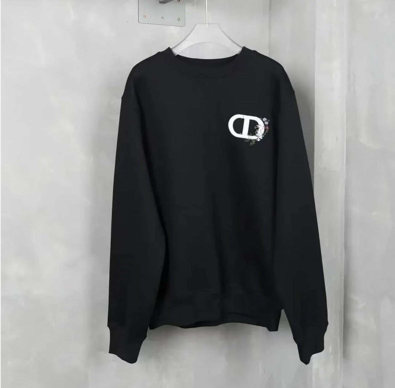 DIA Neymar's embroidered logo long pants hoodie