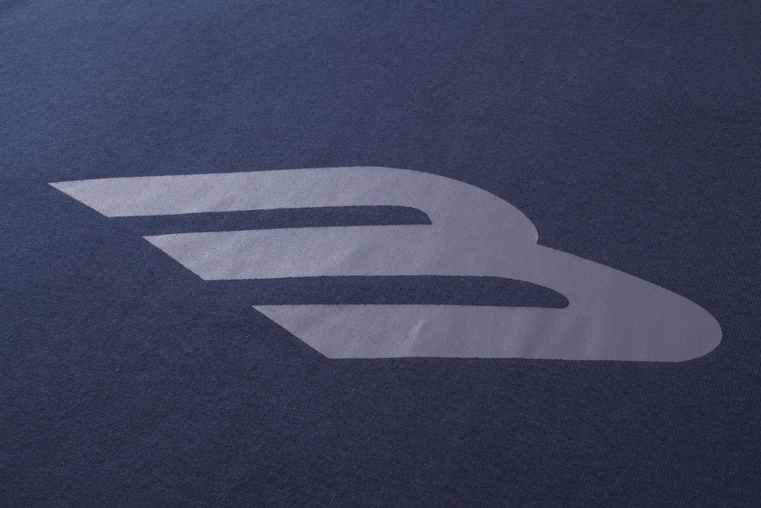 BA Football star's gradient printed short sleeved T-shirt