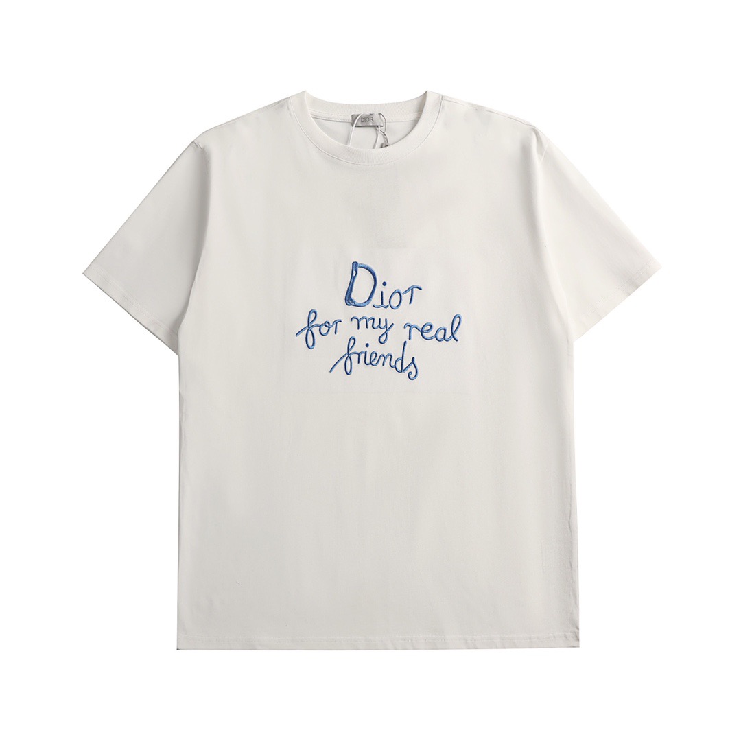 DIA Blue logo short sleeved T-shirt