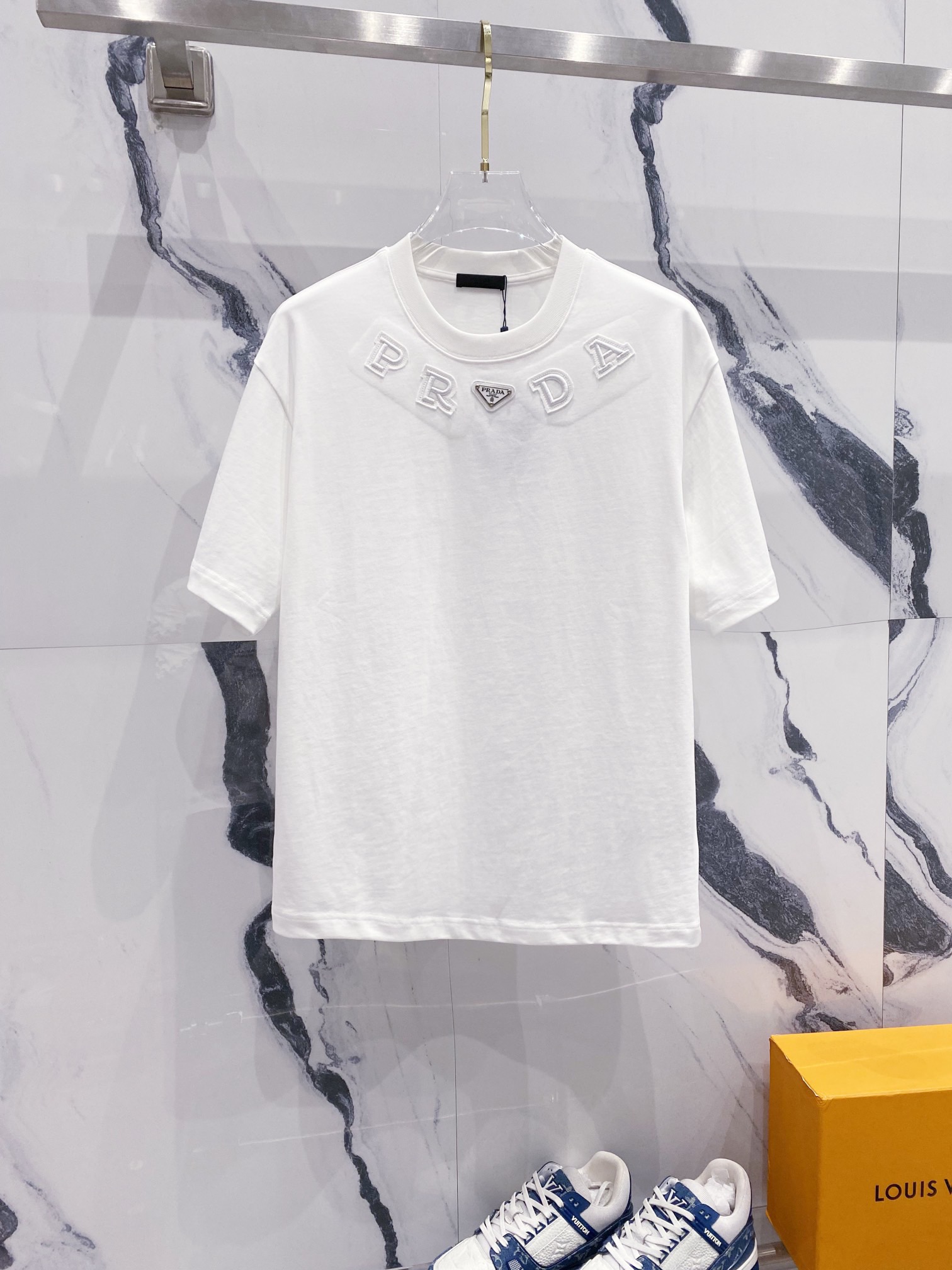 PLD 25SS Embroidered collar T-shirt