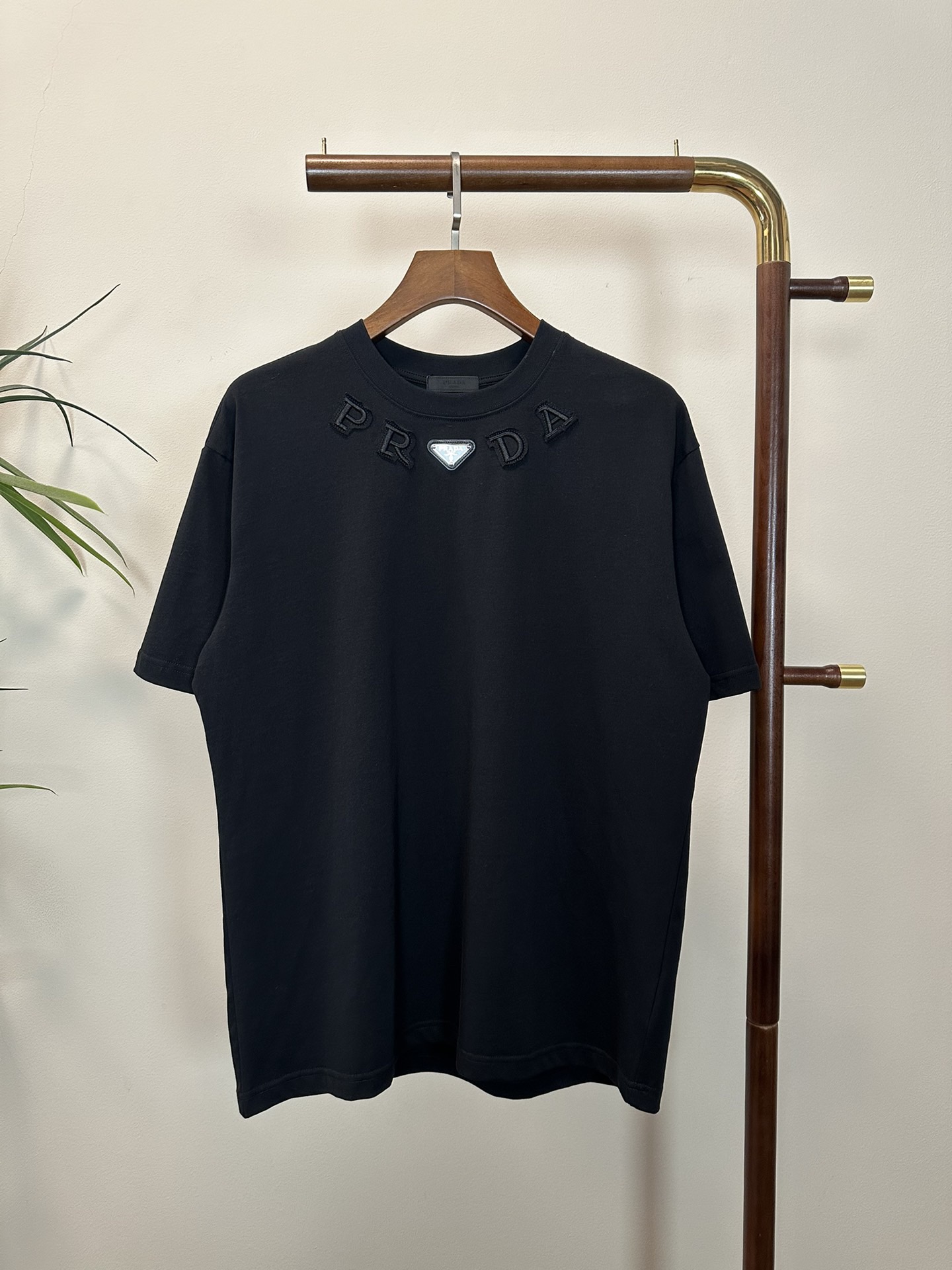 PLD 25SS Embroidered collar T-shirt