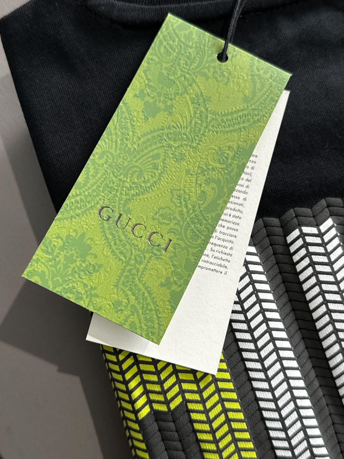 GG Colorful letter logo short sleeved T-shirt