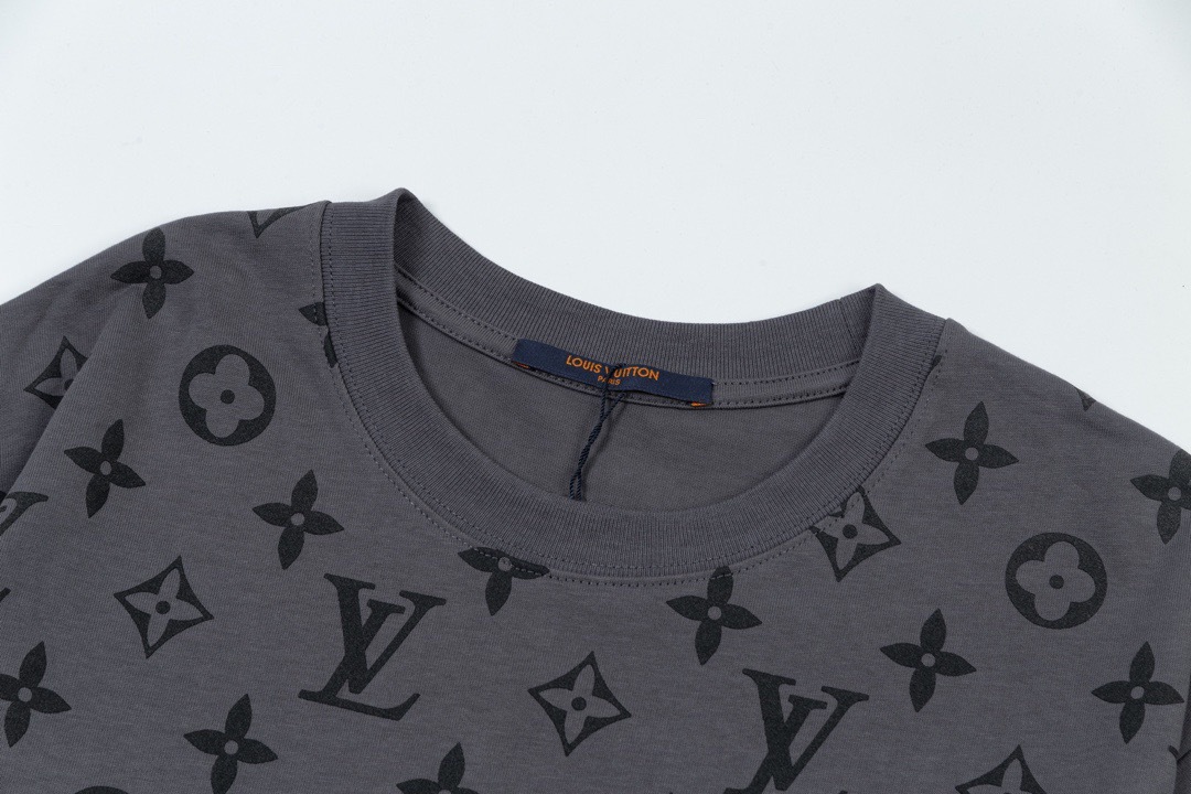 1V Full printed presbyopia short sleeved T-shirt