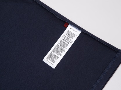 GG Color blocking printed logo short sleeved T-shirt