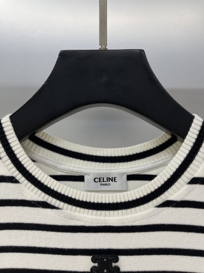 CLIN 25SS Striped vest skirt