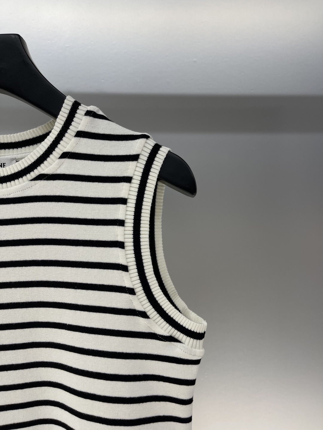 CLIN 25SS Striped vest skirt