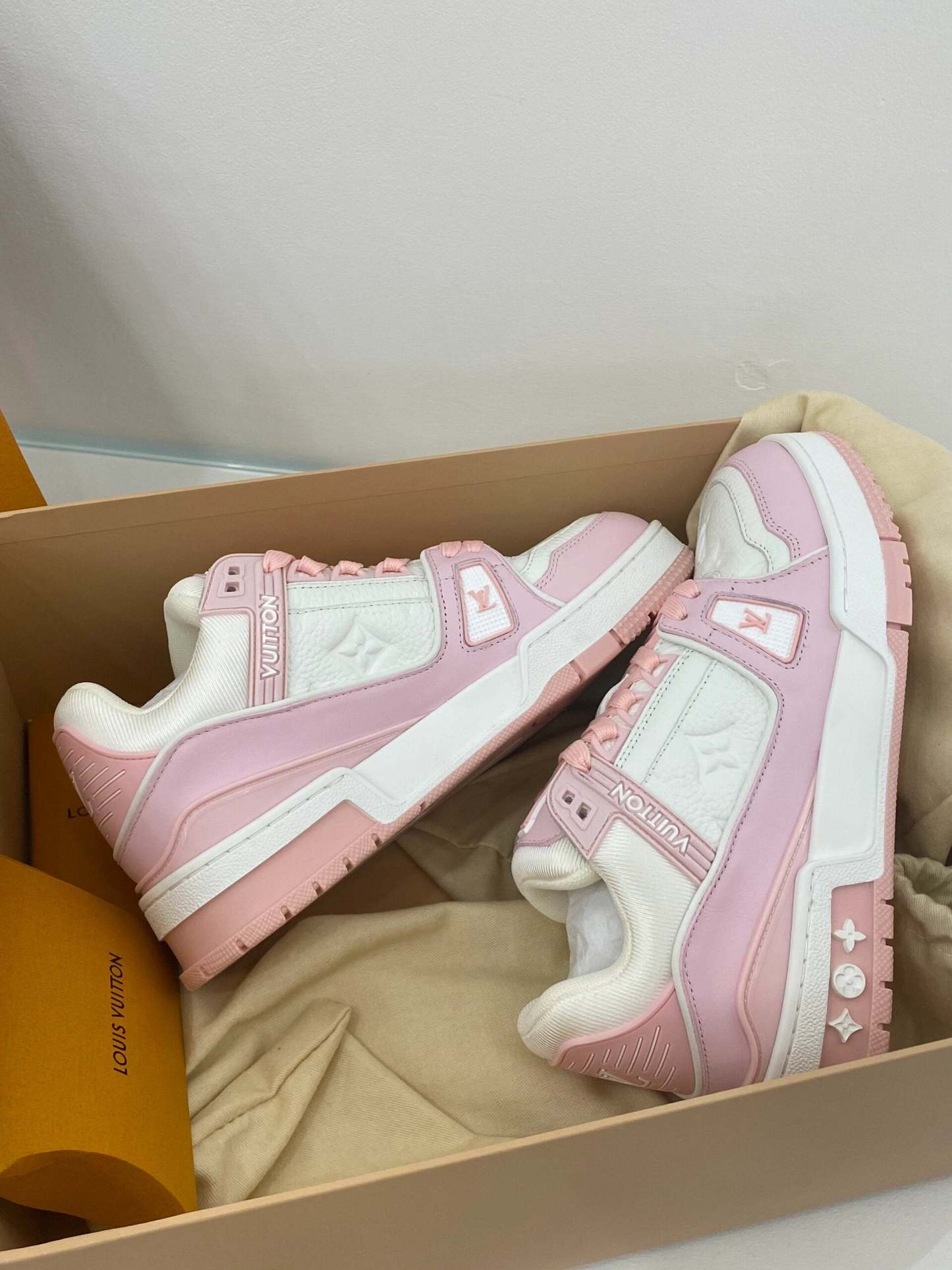 Sakura pink sneakers