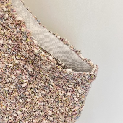 CC 25SS Half skirt woven with rhinestones