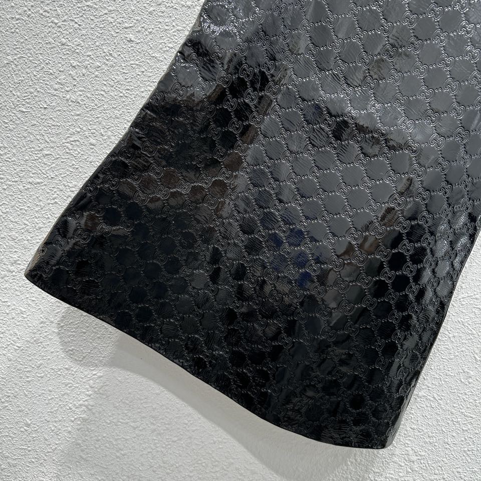 GG Sheepskin vest dress