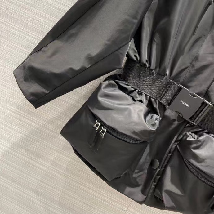 PP Detachable hat waist waist jacket