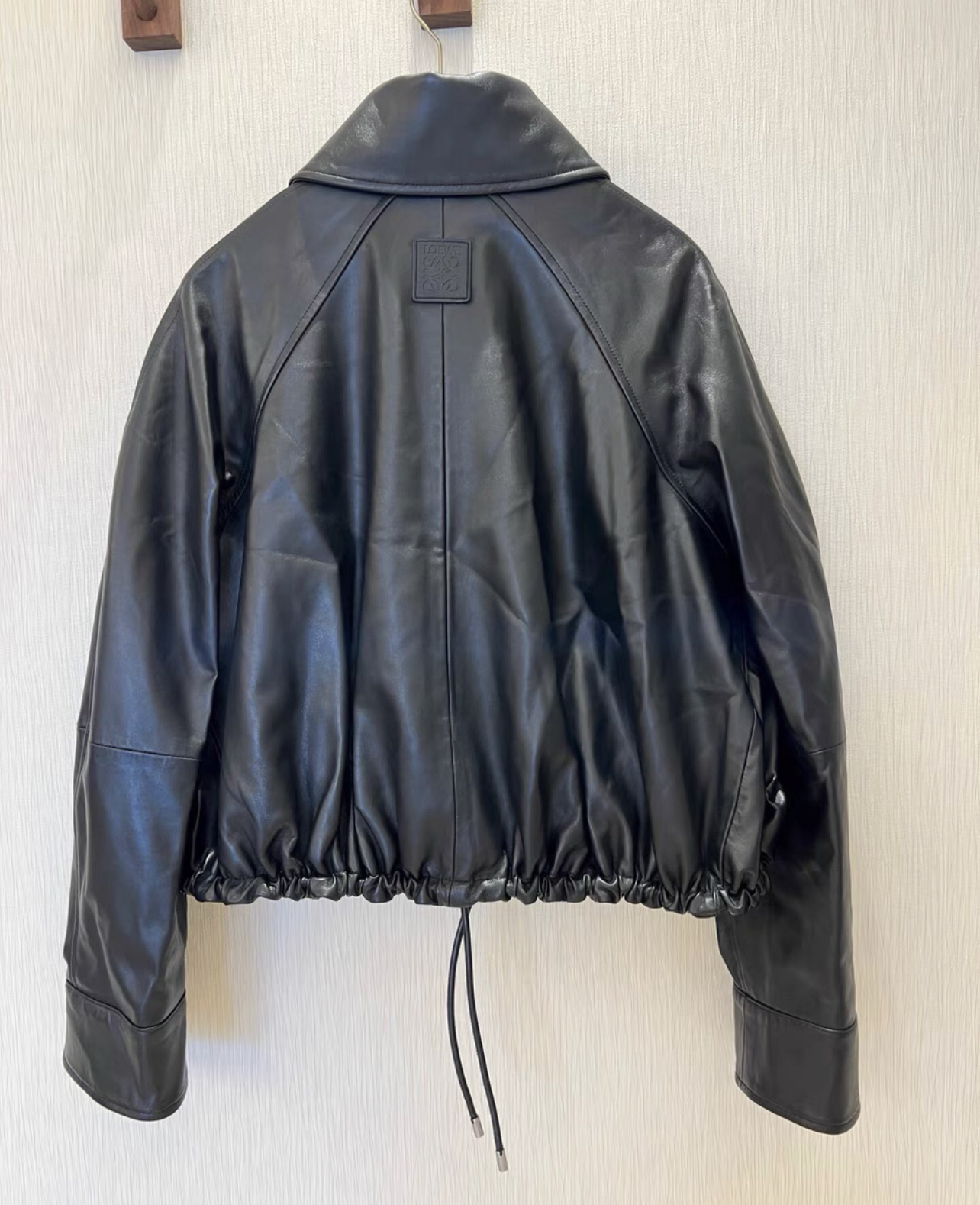 LEW Balloon leather jacket