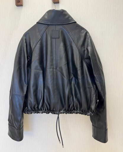 LEW Balloon leather jacket