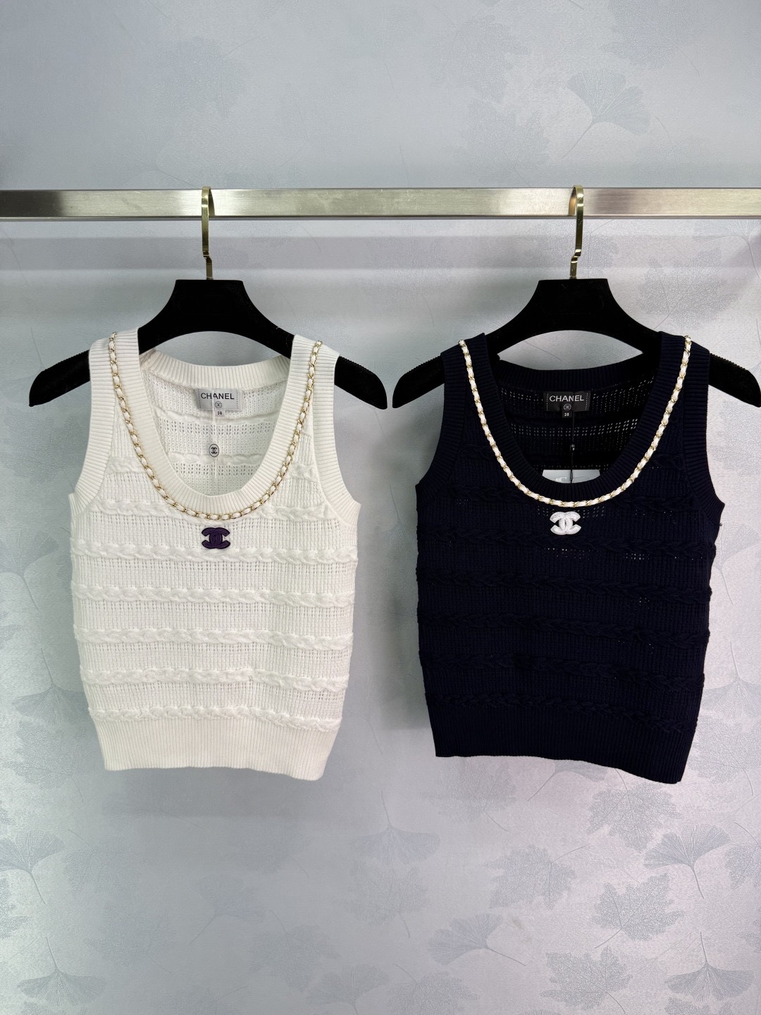 CC 25SS Chain knitted vest
