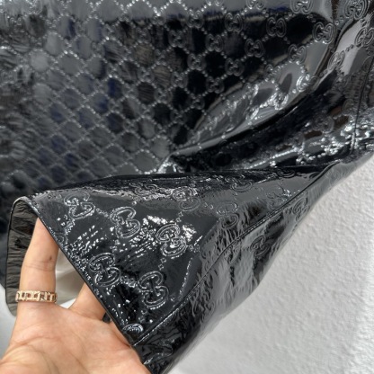 GG Sheepskin vest dress