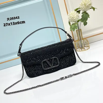 Ladies New High-looking Rhinestone Chain Bag