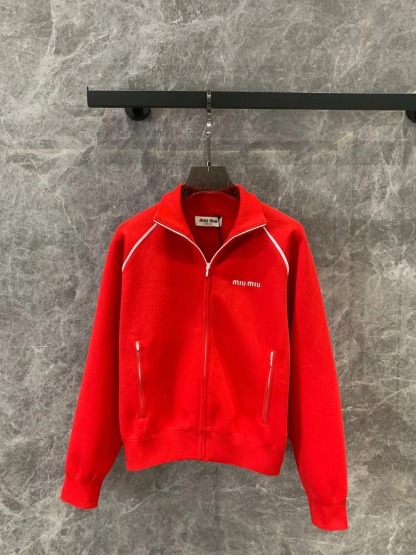 MIU College Style Sports Jacket Coat